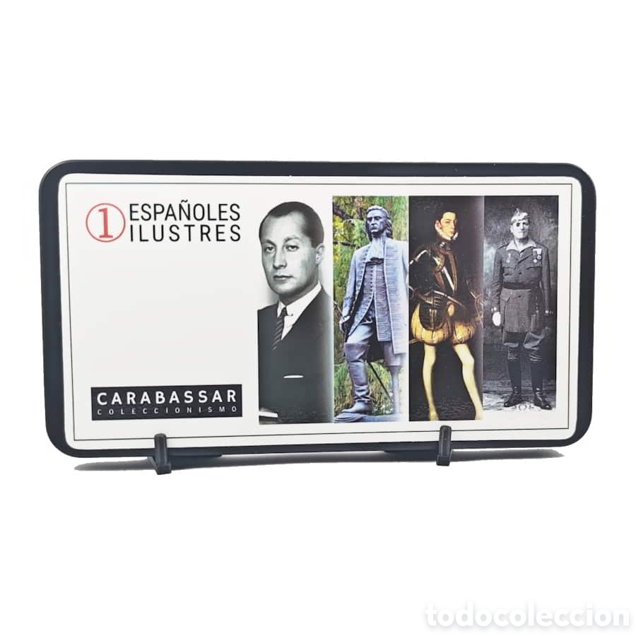 Material numism&aacute;tico: Oferta. Caja coleccionista Espa&ntilde;oles ilustres - Foto 2