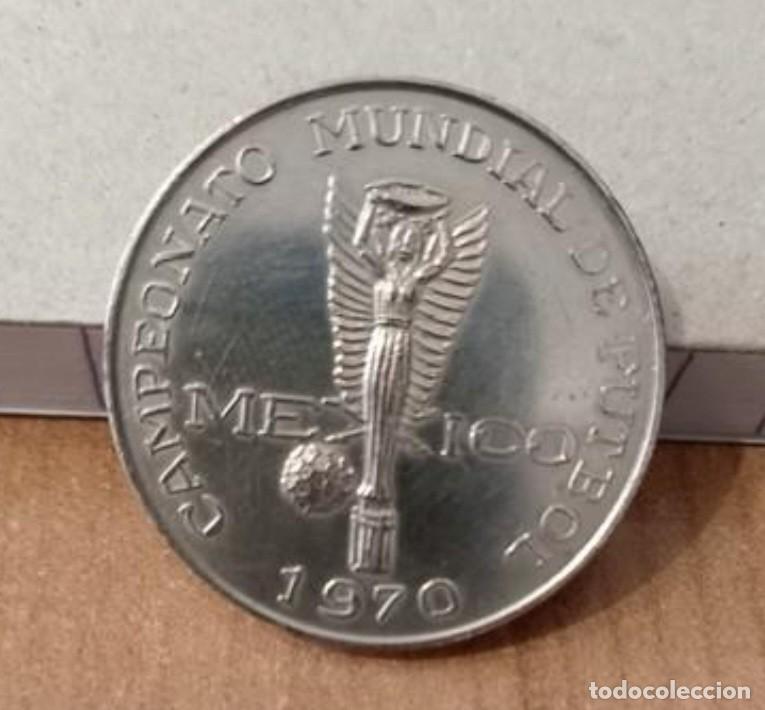 Material numism&aacute;tico: MONEDA DEL MUNDIAL DE MEXICO 1970 - Foto 1