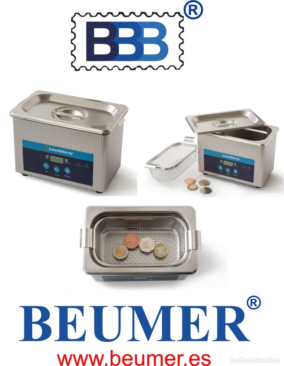 Material numism&aacute;tico: Hoja BBB BEUMER; especial. RIGIDA.Con solapa de cierre. Interior Bandeja flocada. - Foto 12