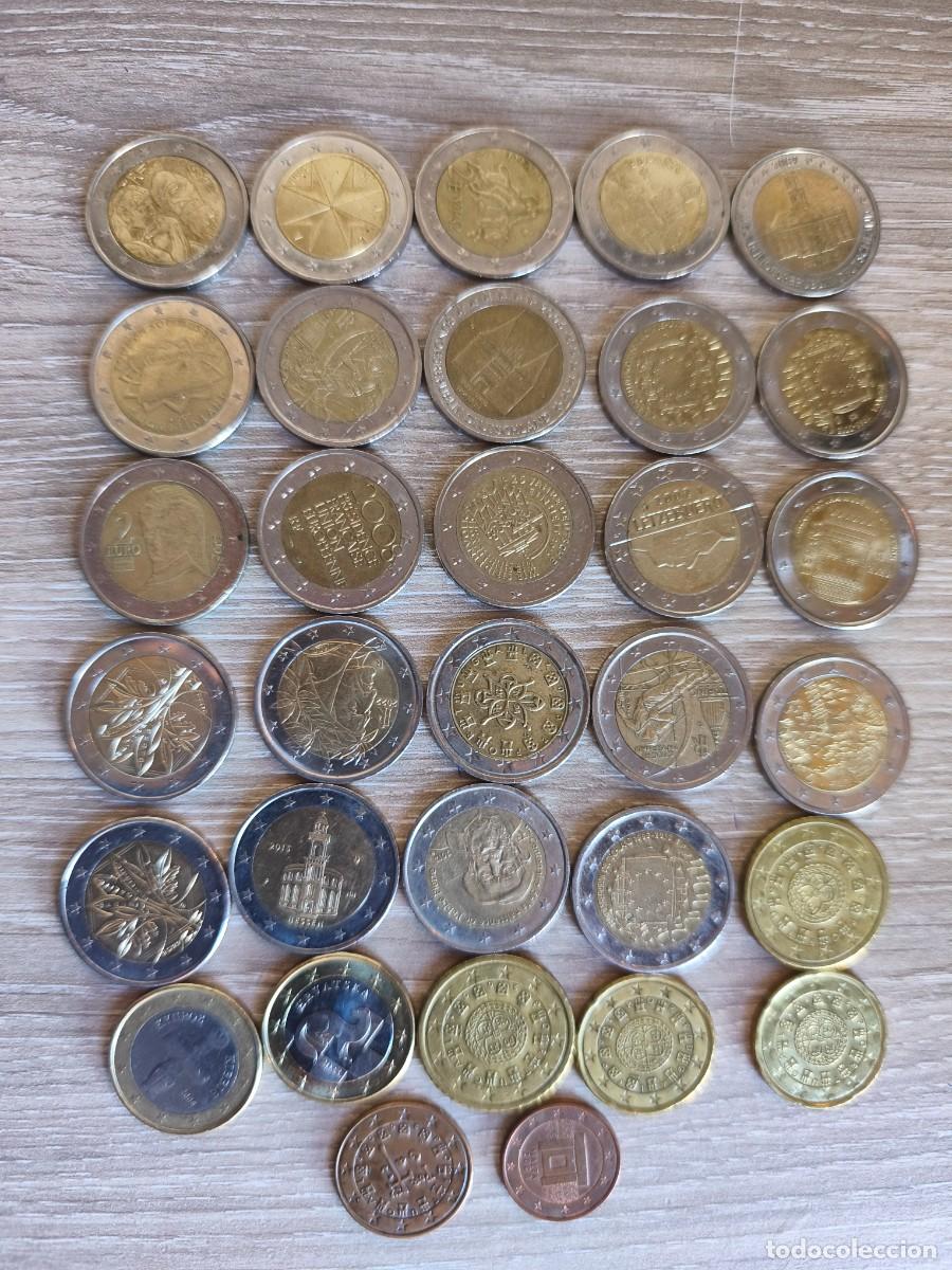 Material numism&aacute;tico: LOTE DE MONEDAS DE EUROS - Foto 1