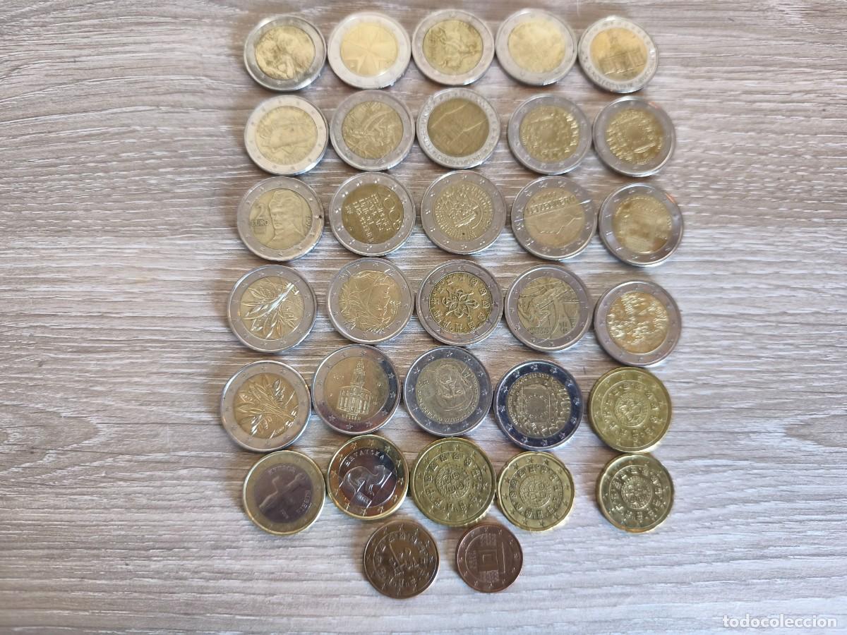 Material numism&aacute;tico: LOTE DE MONEDAS DE EUROS - Foto 2