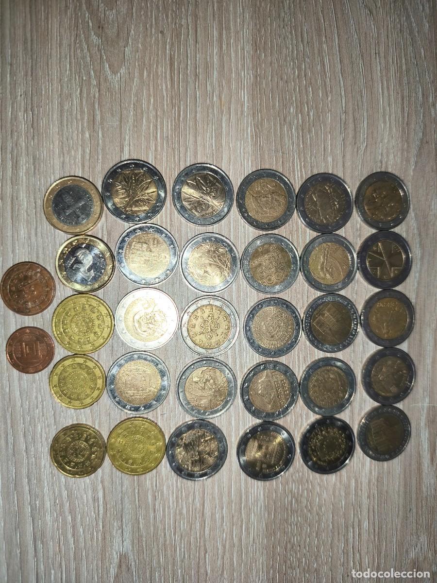 Material numism&aacute;tico: LOTE DE MONEDAS DE EUROS - Foto 3