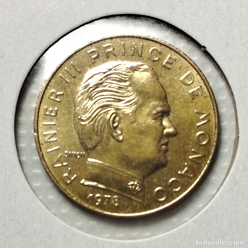Material numism&aacute;tico: EUROPA . MONACO . 25 CENTIMOS 1978 . EXCELENTE - Foto 1