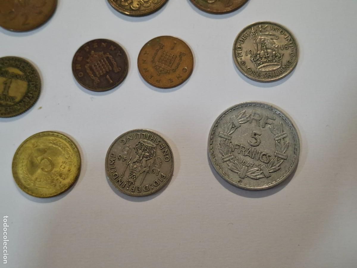 Material numism&aacute;tico: Lote monedas 14 unidades. - Foto 10
