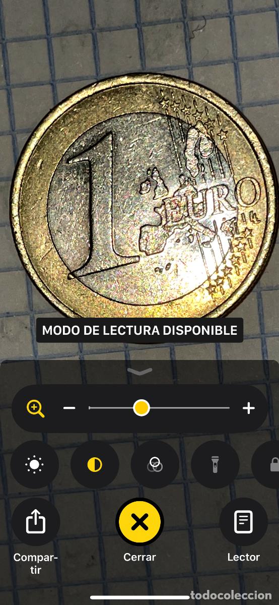 Material numism&aacute;tico: Moneda de 1 euro Francia 1999 - Foto 3