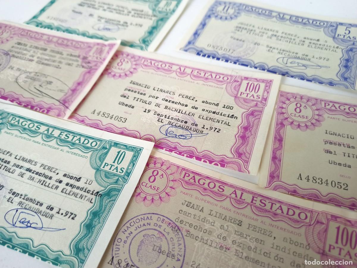 Material numism&aacute;tico: Lote de billetes, pagos del estado - Foto 2