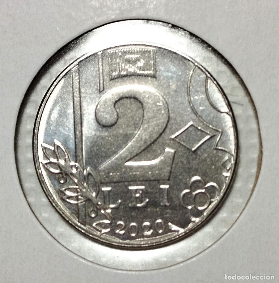 Material numism&aacute;tico: EUROPA . MOLDAVIA . 2 LEI 2020 . SIN CIRCULAR - Foto 2