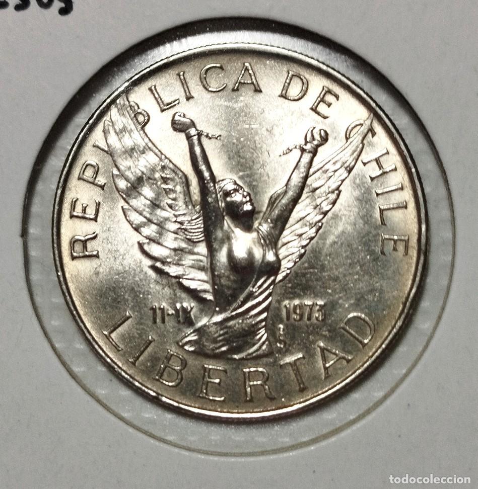 Material numism&aacute;tico: AMERICA . CHILE . 10 PESOS 1977 . SIN CIRCULAR - Foto 1