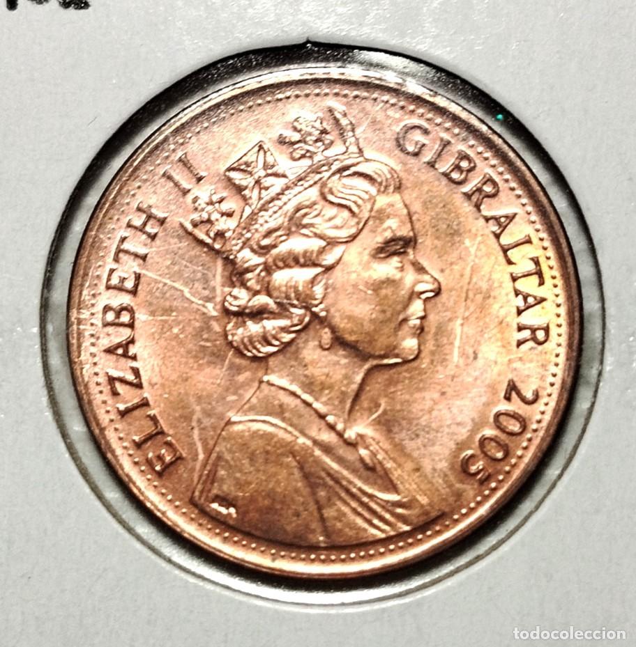 Material numism&aacute;tico: EUROPA . GIBRALTAR . 2 PENCE 2005 . SIN CIRCULAR - Foto 1