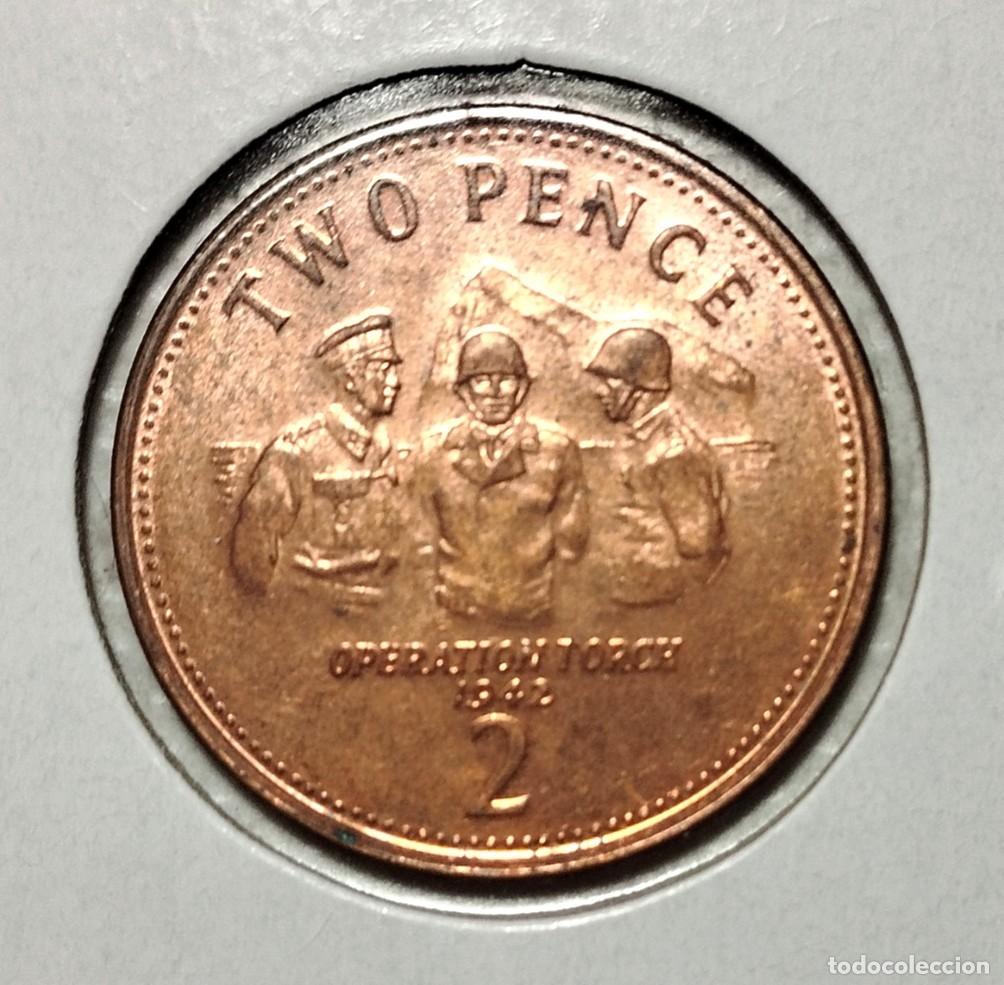 Material numism&aacute;tico: EUROPA . GIBRALTAR . 2 PENCE 2005 . SIN CIRCULAR - Foto 2