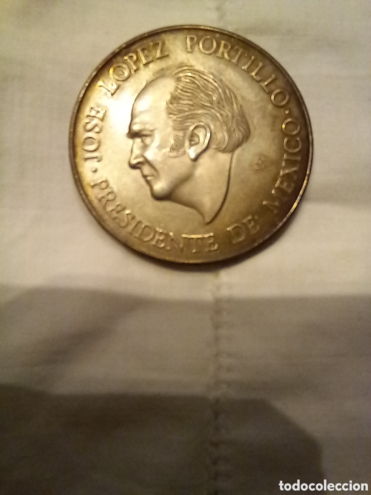 Material numism&aacute;tico: Jos&eacute; L&oacute;pez Portillo M&eacute;xico 1978 - Foto 1