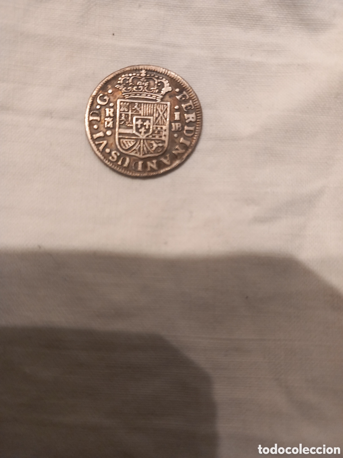 Material numism&aacute;tico: Lote 6 monedas antiguas de plata - Foto 9