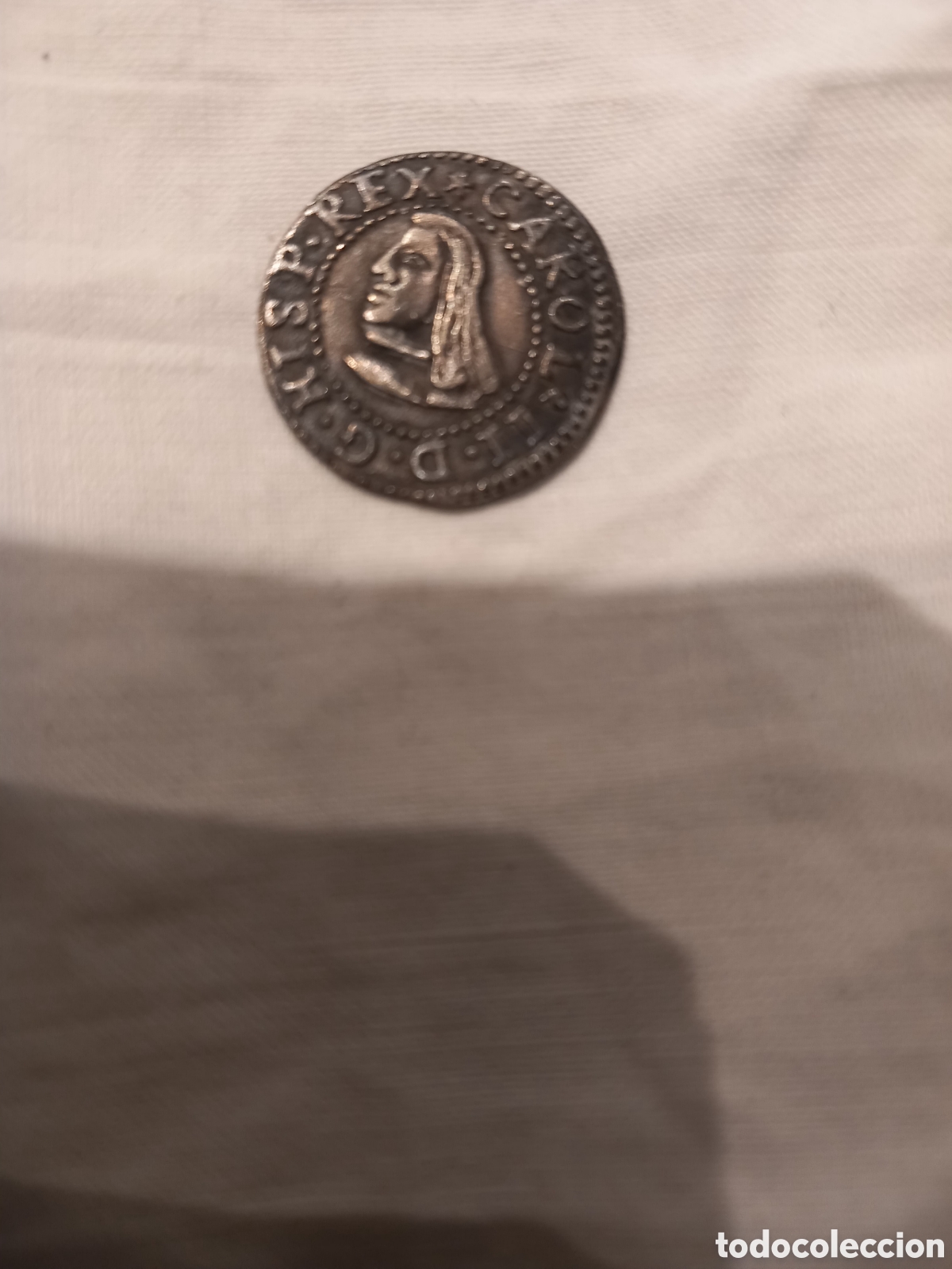 Material numism&aacute;tico: Lote 6 monedas antiguas de plata - Foto 11