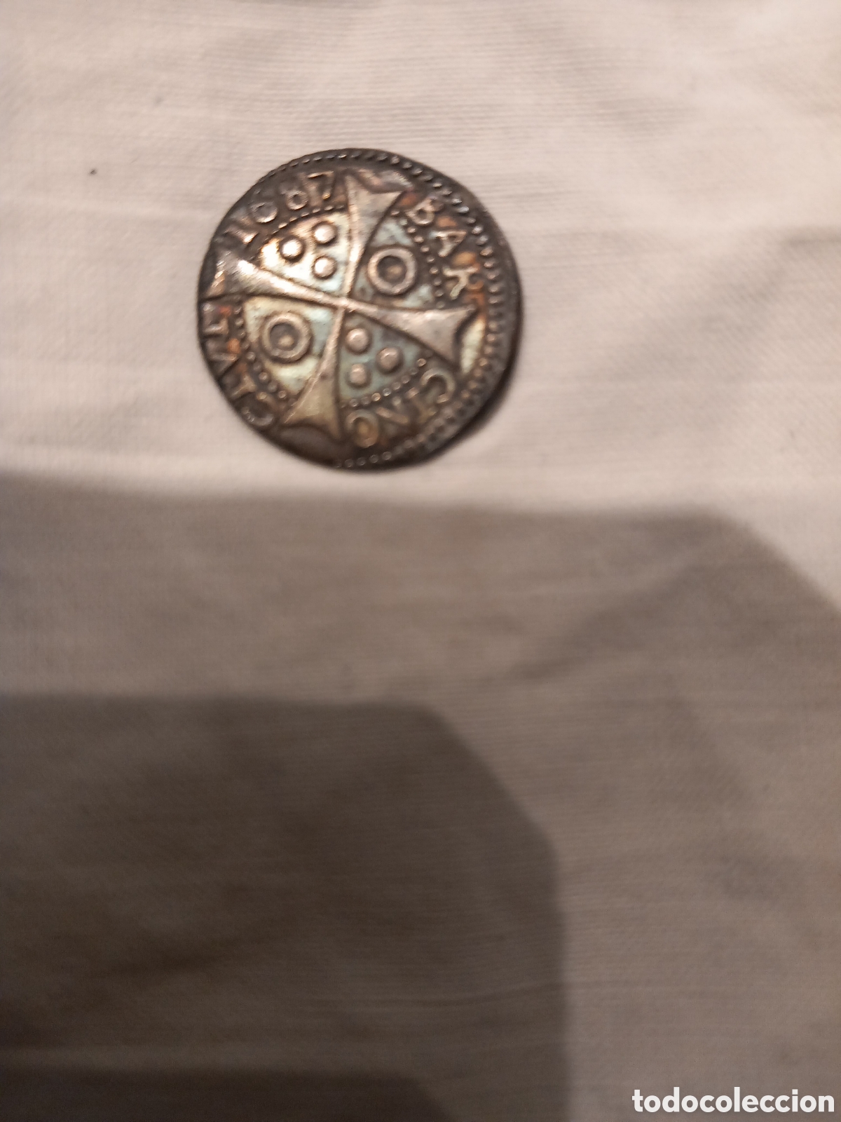 Material numism&aacute;tico: Lote 6 monedas antiguas de plata - Foto 12