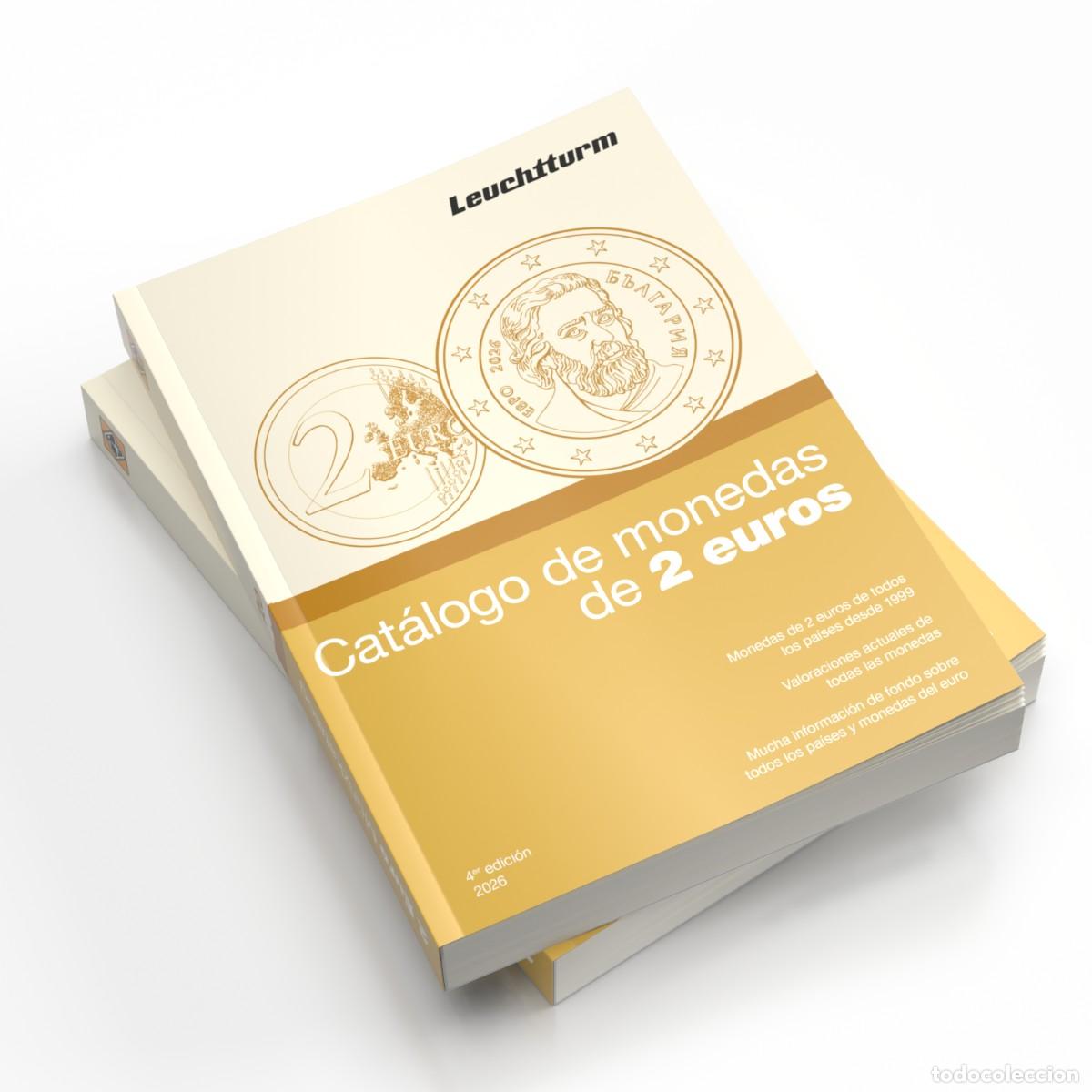 Material numism&aacute;tico: Cat&aacute;logo 2-euros 2026 Espa&ntilde;ol - Foto 1