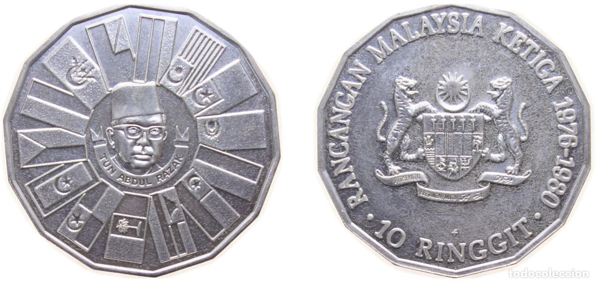 Material numism&aacute;tico: Malaysia Constitutional Monarchy 1976 FM 10 Ringgit - (3rd Malaysian Plan) Silver (.925) (200000) 1 - Foto 1