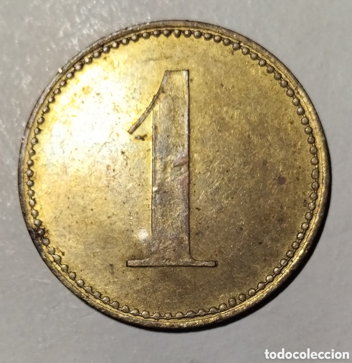 Material numism&aacute;tico: Fichas de valor Alemania&nbsp; - Foto 2