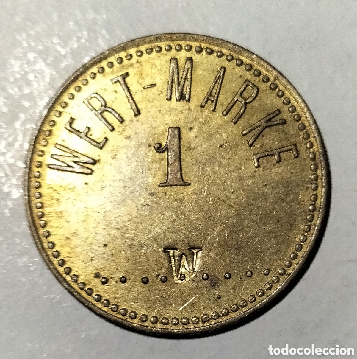 Material numism&aacute;tico: Fichas de valor Alemania&nbsp; - Foto 1
