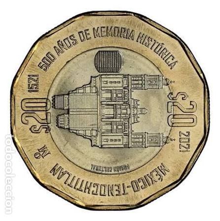 Material numism&aacute;tico: Monedas conmemorativas 20 pesos - Foto 1