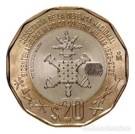 Material numism&aacute;tico: Monedas conmemorativas 20 pesos - Foto 1