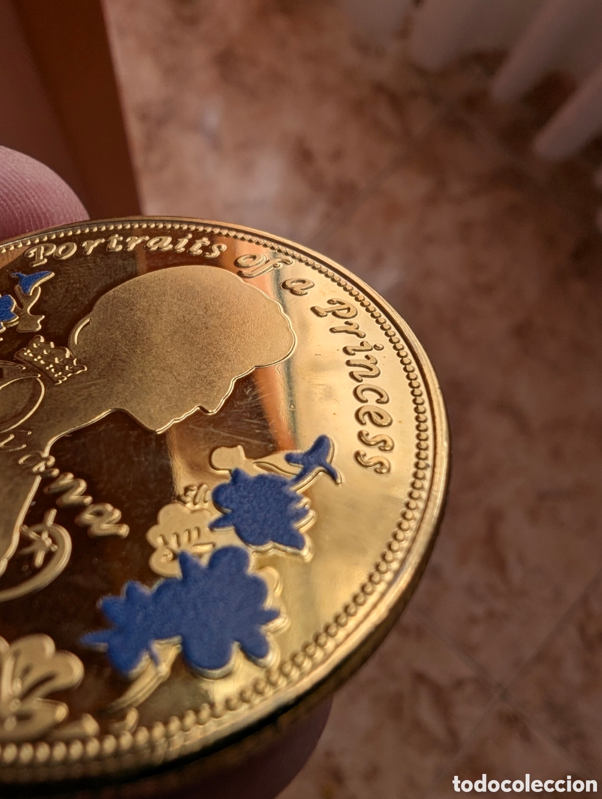 Material numism&aacute;tico: Moneda Commemorativa Princesa Diana - Foto 2