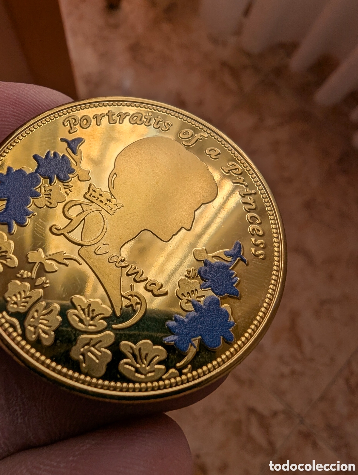 Material numism&aacute;tico: Moneda Commemorativa Princesa Diana - Foto 3