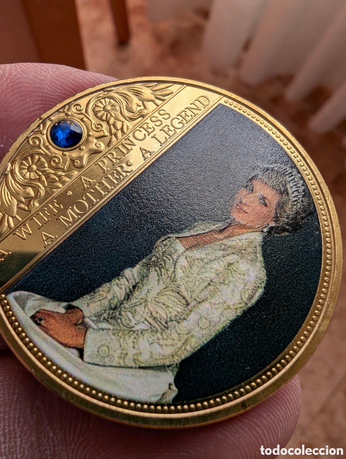 Material numism&aacute;tico: Moneda Commemorativa Princesa Diana - Foto 5