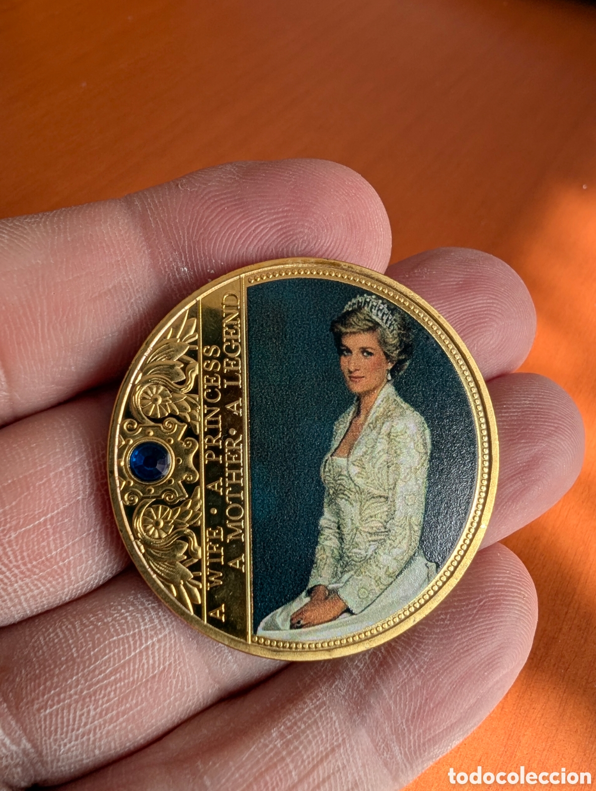 Material numism&aacute;tico: Moneda Commemorativa Princesa Diana - Foto 7