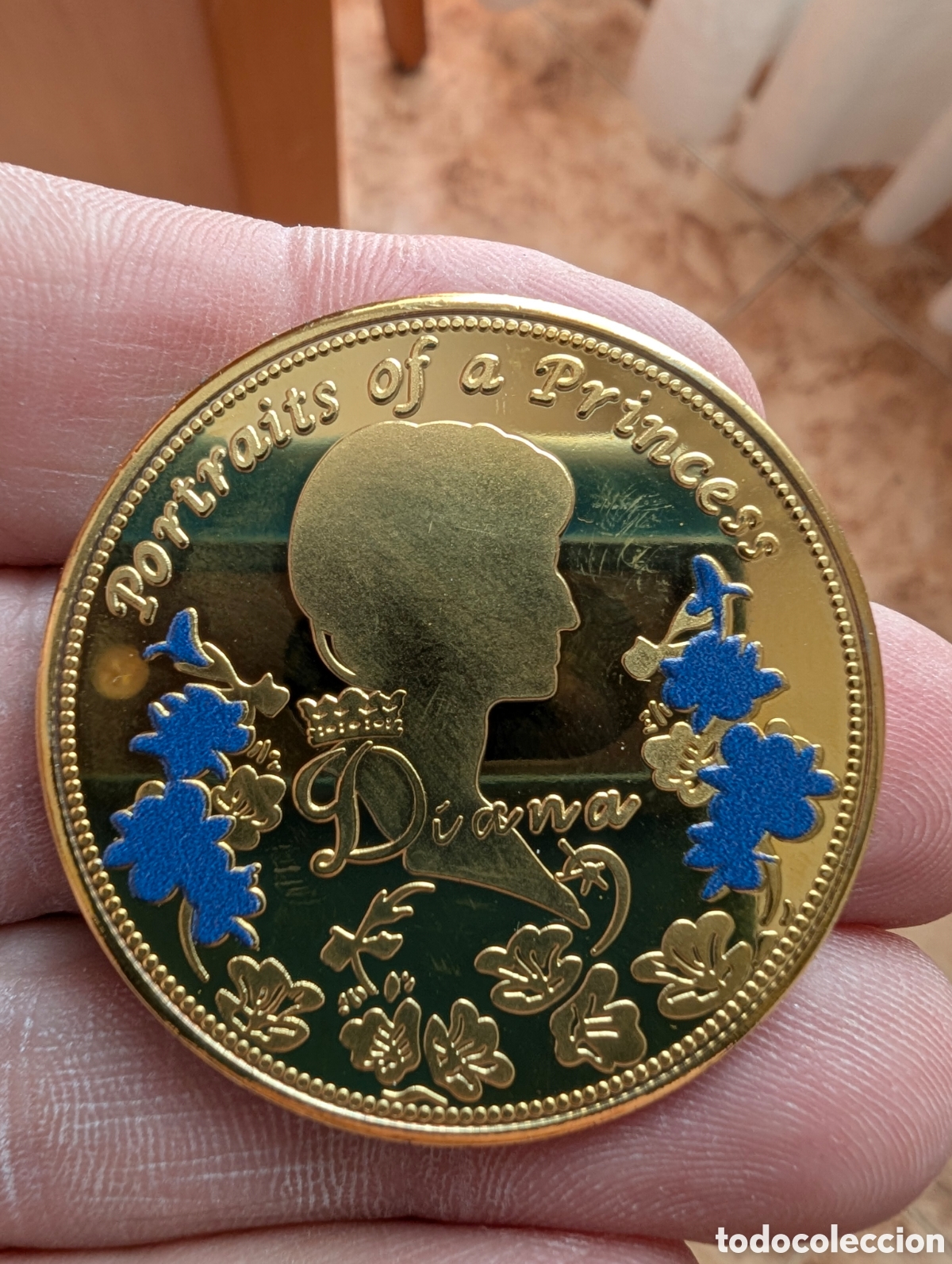 Material numism&aacute;tico: Moneda Commemorativa Princesa Diana - Foto 1