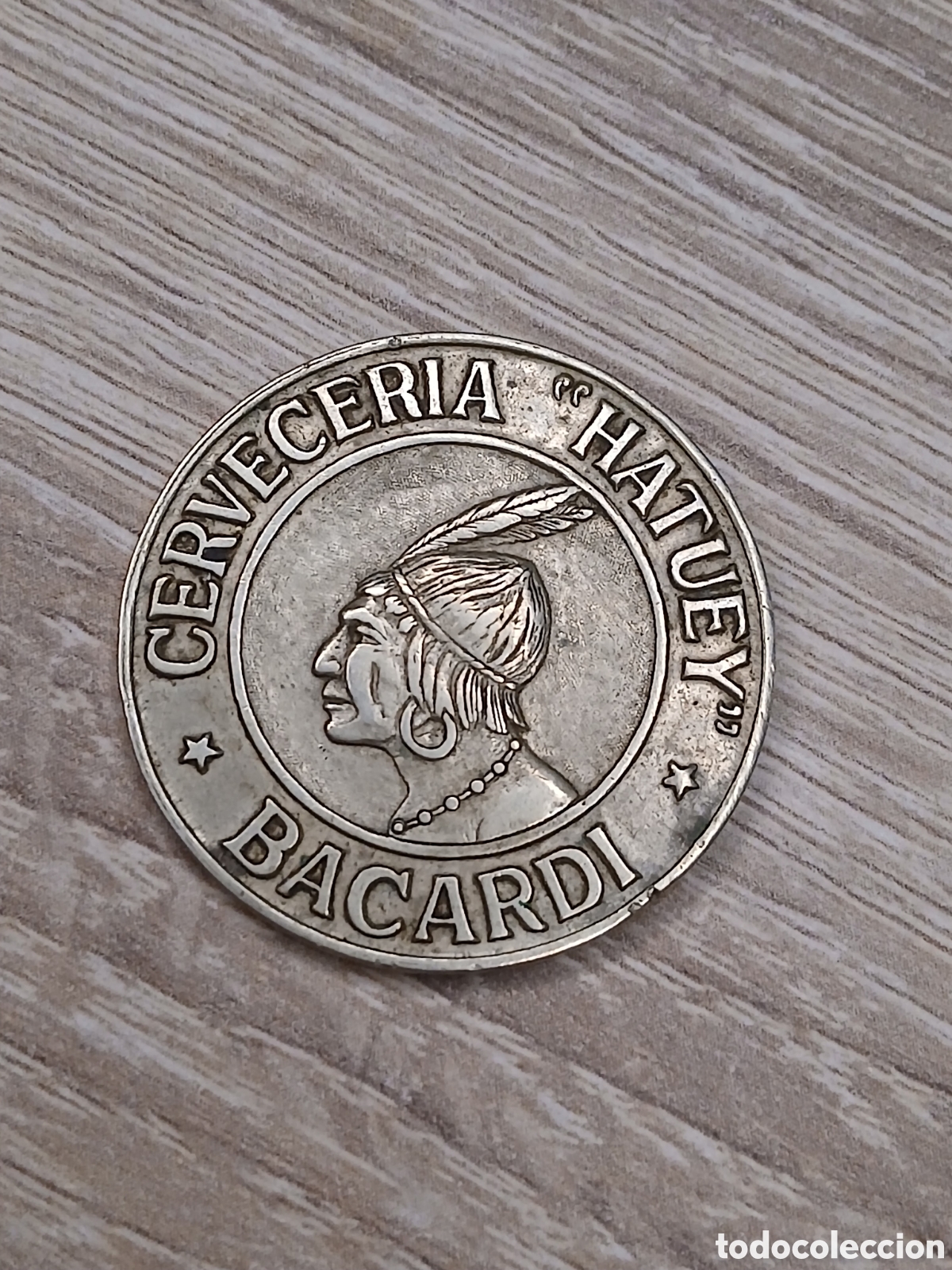 Material numism&aacute;tico: L53TK5.Ficha Cuba Hatuey-Bacardi - Foto 1