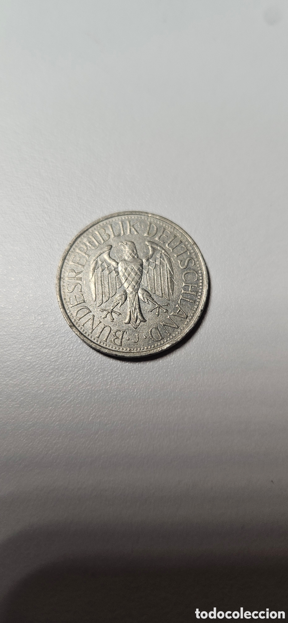 Material numism&aacute;tico: Moneda de 1 Marco Aleman de 1978 - Foto 1