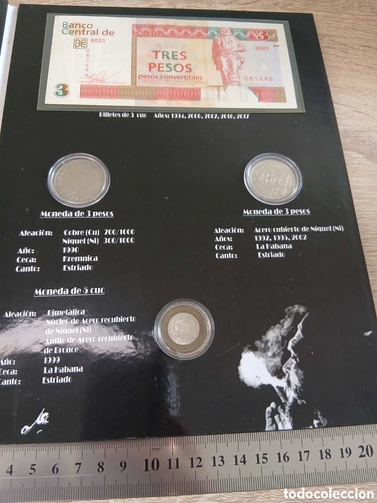 Material numism&aacute;tico: L81M10.LIBRO CUB El Che en la Numismatica - Foto 4