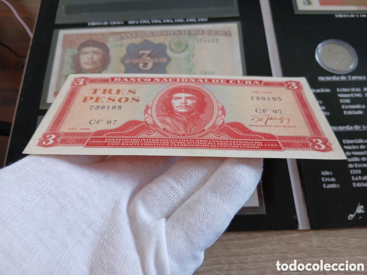 Material numism&aacute;tico: L81M10.LIBRO CUB El Che en la Numismatica - Foto 6