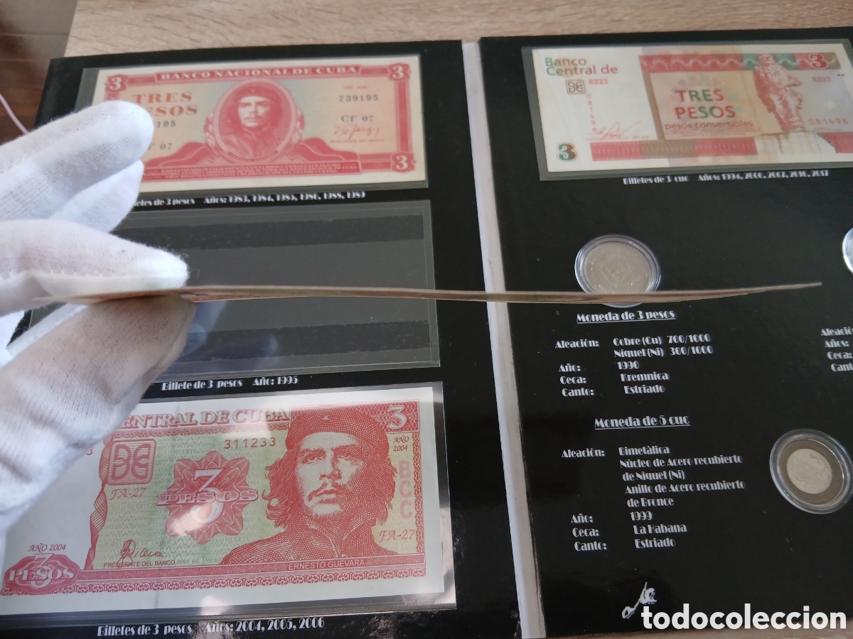 Material numism&aacute;tico: L81M10.LIBRO CUB El Che en la Numismatica - Foto 7
