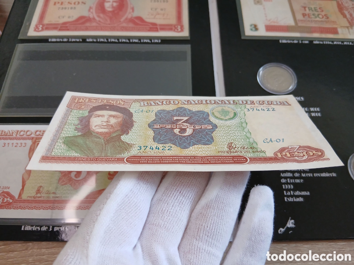 Material numism&aacute;tico: L81M10.LIBRO CUB El Che en la Numismatica - Foto 8