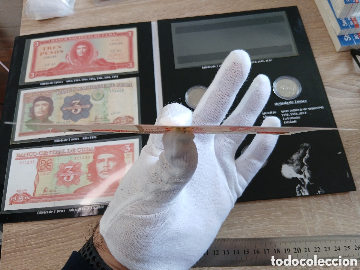 Material numism&aacute;tico: L81M10.LIBRO CUB El Che en la Numismatica - Foto 11