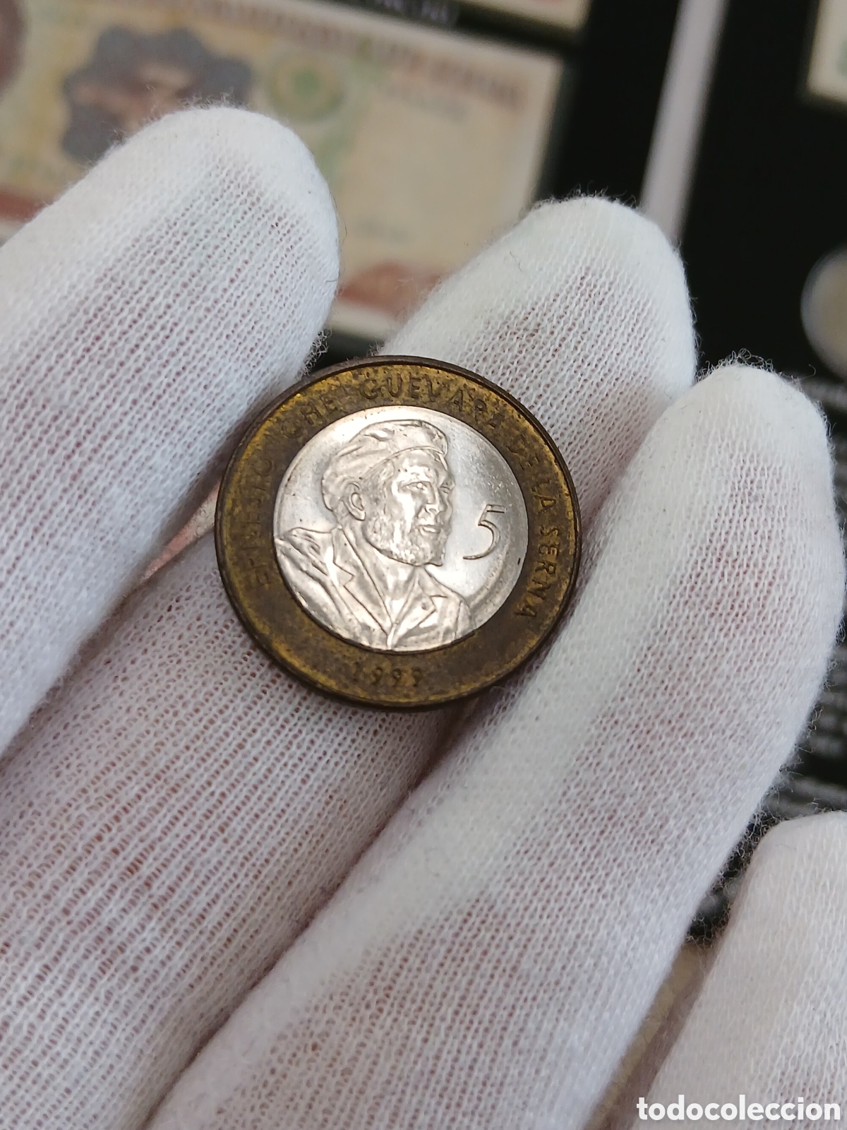Material numism&aacute;tico: L81M10.LIBRO CUB El Che en la Numismatica - Foto 13