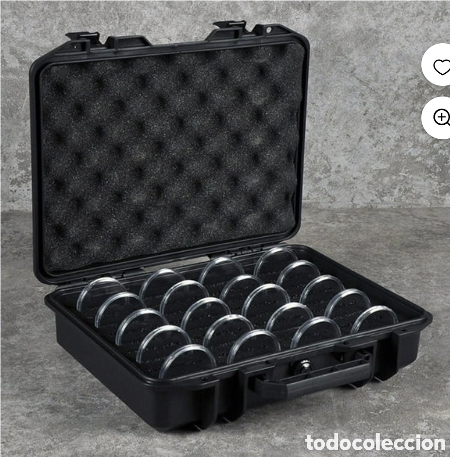 Material numism&aacute;tico: Malet&iacute;n de seguridad para monedas. Nuevo - Foto 4