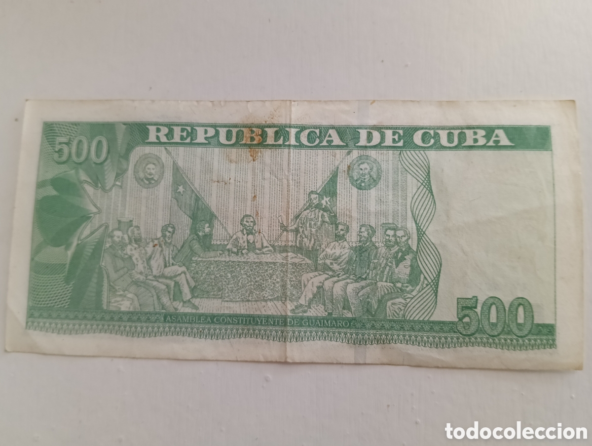 Material numism&aacute;tico: Billete de cuba 2023 , casi s&oacute;lido - Foto 4