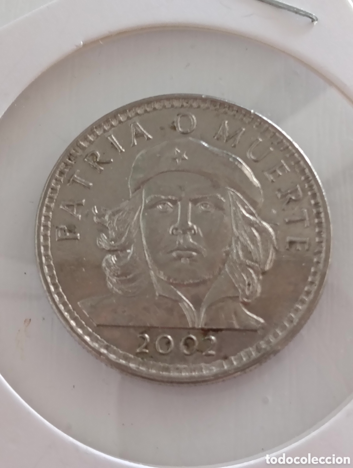 Material numism&aacute;tico: Monedas de 3 pesos cuba 2002 - Foto 1
