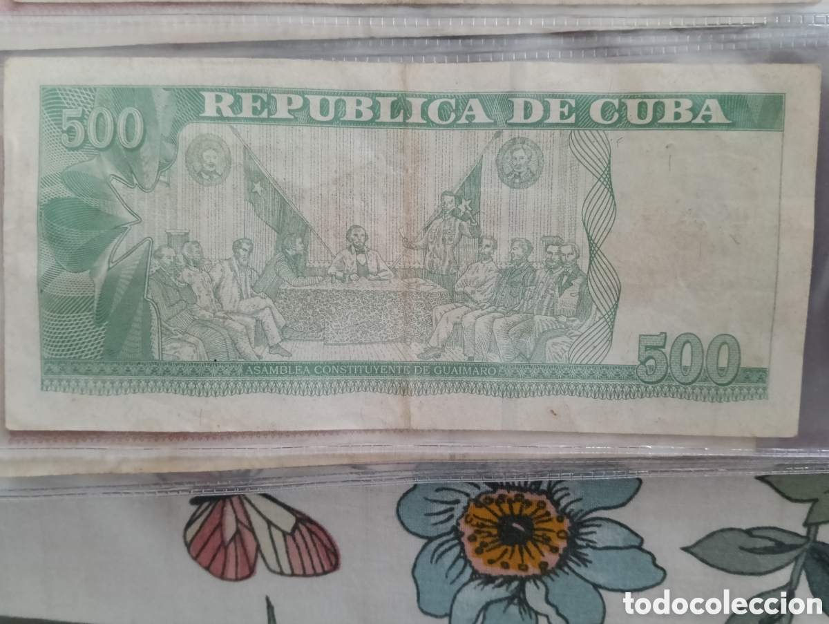 Material numism&aacute;tico: Billete de 500 pesos Cuba - Foto 2