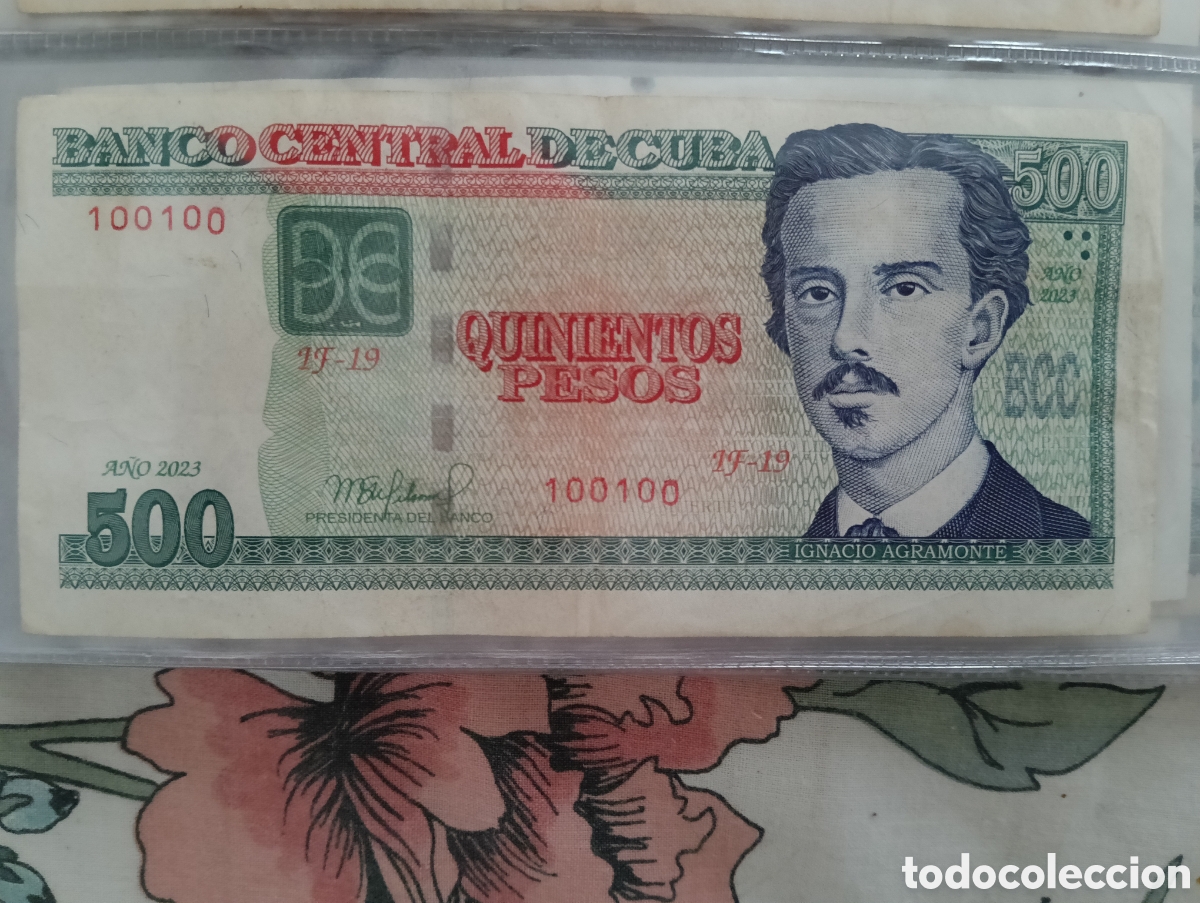 Material numism&aacute;tico: Billete de 500 pesos Cuba - Foto 1
