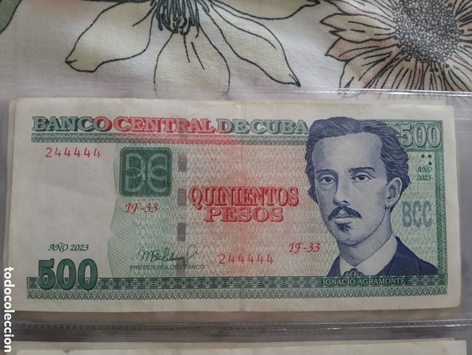 Material numism&aacute;tico: Billete de 500 peso cuba - Foto 1