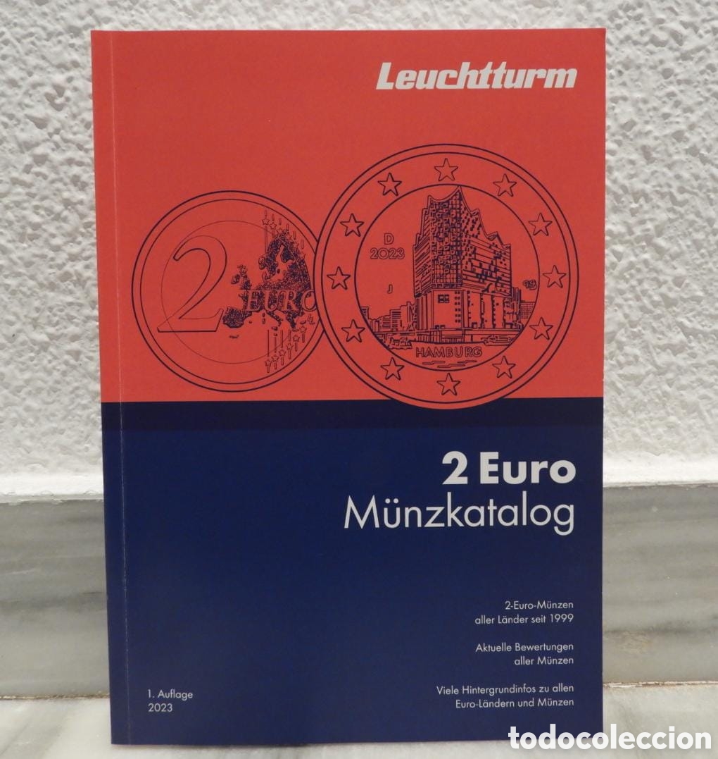 Material numism&aacute;tico: Cat&aacute;logo Monedas 2&euro; Leuchtturm 2023 - Foto 1