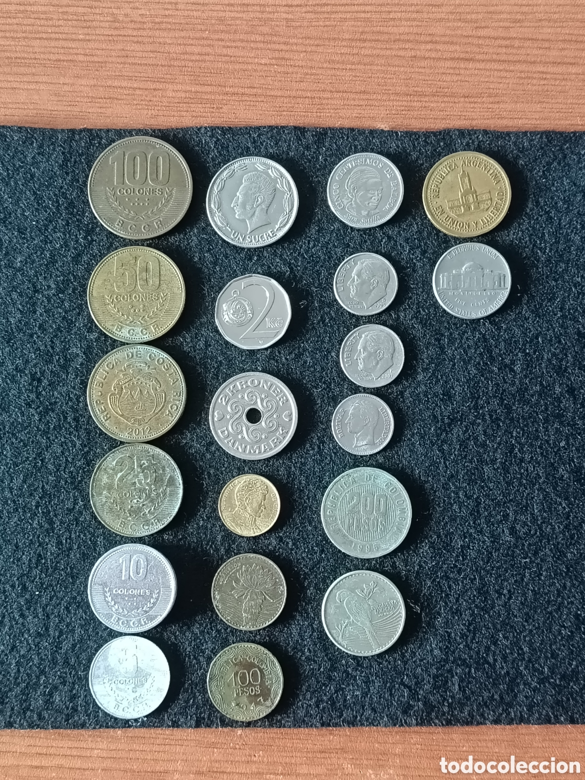 Material numism&aacute;tico: Lote de 20 monedas de diferentes pa&iacute;ses - Foto 2