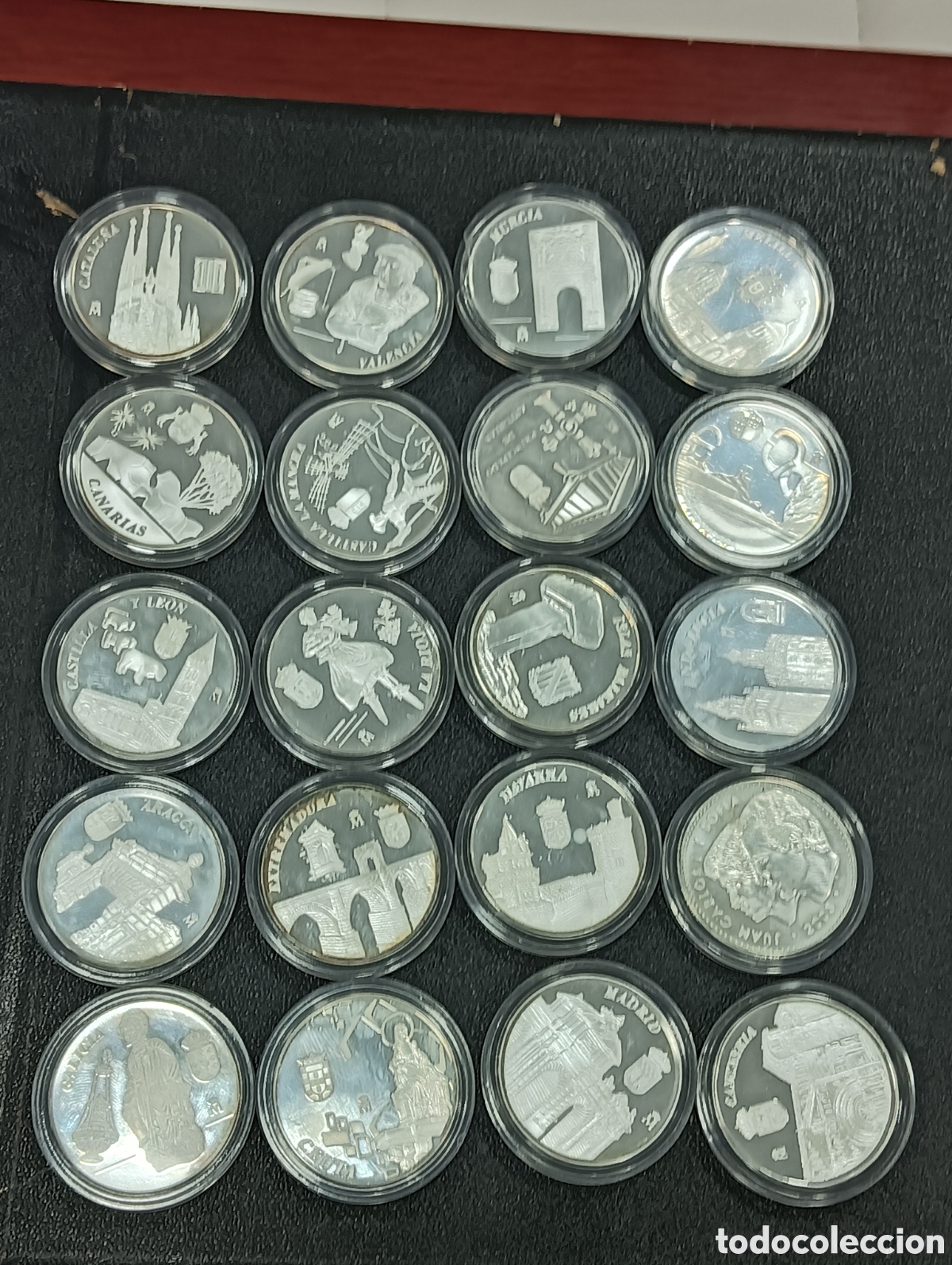 Material numism&aacute;tico: Monedas de todo las comunidades ep&ntilde; - Foto 1