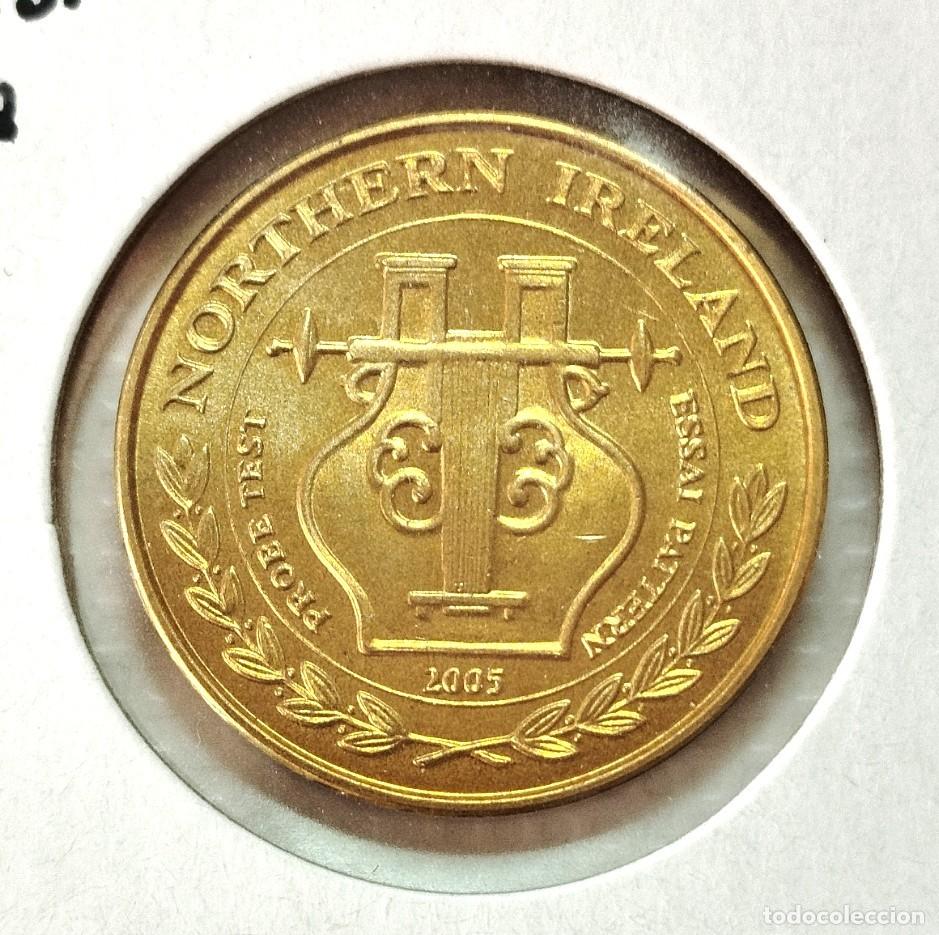 Material numism&aacute;tico: EUROPA . IRLANDA DEL NORTE . 50 CENTIMOS DE EURO 2005 . PRUEBA . SIN CIRCULAR