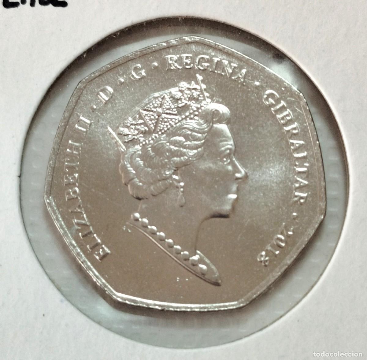 Material numism&aacute;tico: EUROPA . GIBRALTAR . 5 PENCE 2018 . SIN CIRCULAR