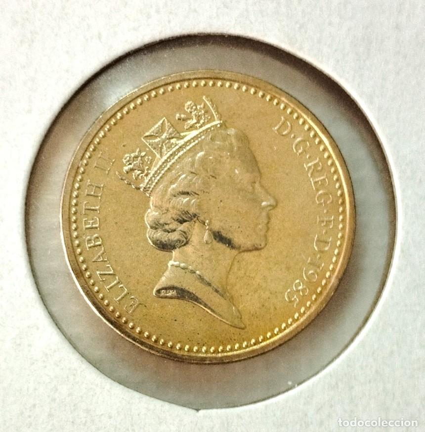 Material numism&aacute;tico: EUROPA . INGLATERRA . 1 POUND-LIBRA 1985 . SIN CIRCULAR - Foto 1