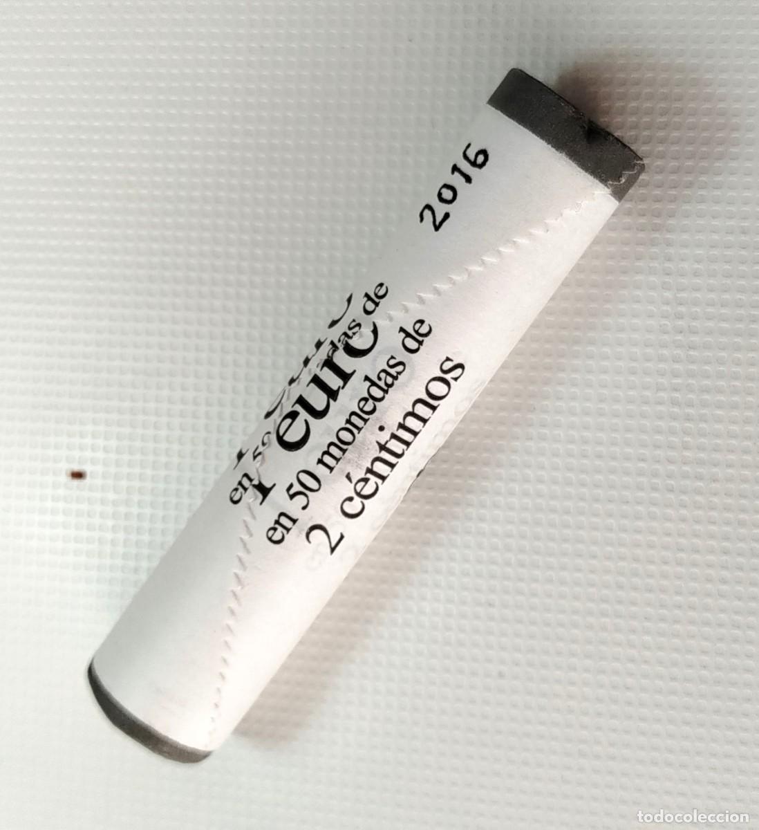 Material numism&aacute;tico: EUROPA . ESPA&Ntilde;A . CARTUCHO FNMT 2 CENTIMOS 2016